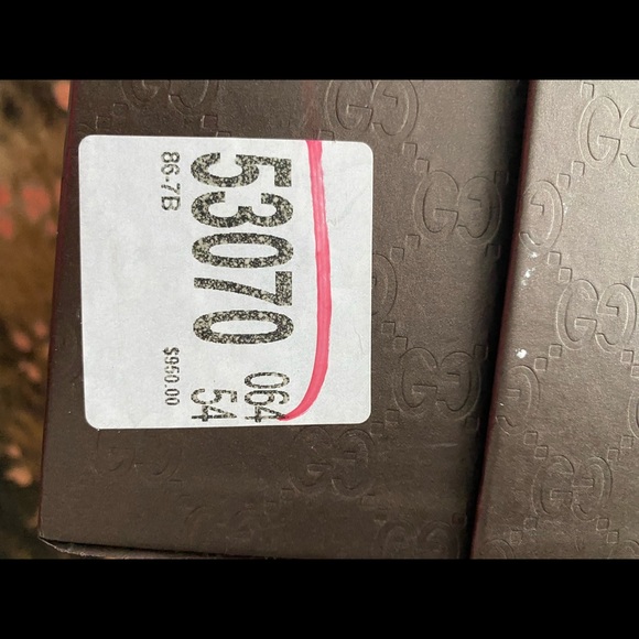 Gorgeous Gold Gucci platform wedges new - Picture 5 of 15